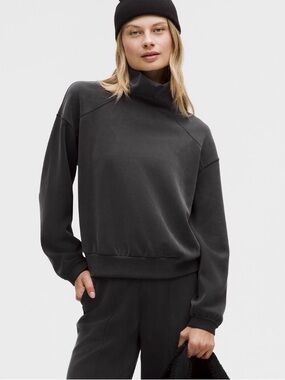 Lululemon Brushed Softstreme Funnel Neck Sweatshirt NWT